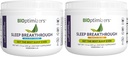 BiOptimizéři Sleep Breakthrough Powder - Tropické sny & Blueberry Bundle - Přirozený doplněk podpory spánku - 405g Celkem