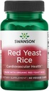 Swanson Made with Organic Traditional Red Yest Rice 600 Milligrams 60 Veg капсули