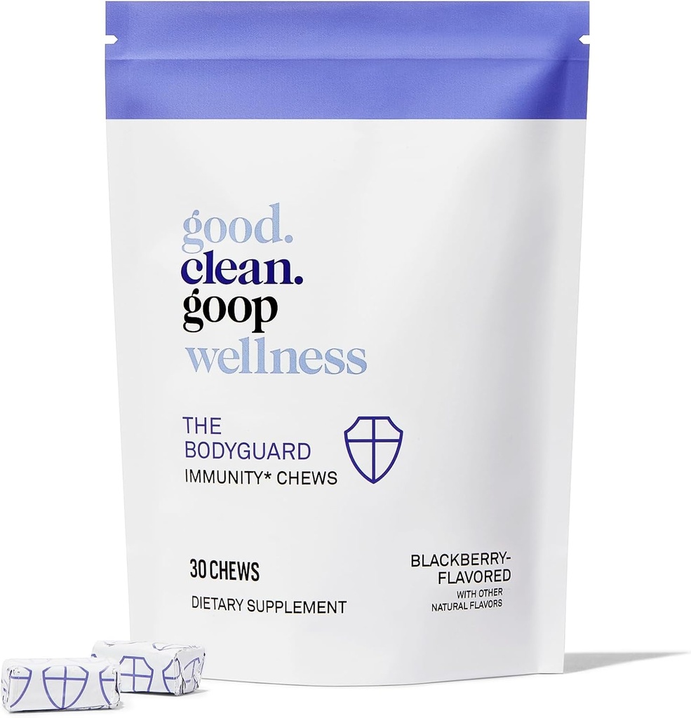 good.clean.goop Wellness The Bodyguard Immunity ChewsSupplément diététique pour le soutien immunitaire