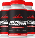 NutraRize (Pack of 3 ErecBoost Capsules, Official ErecBoost ME Advanced Formula for Energy & Well-Being, Pastillas Fenugreek Pills (180 Cápsulas)