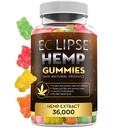 Hemp Gummies - 36,000 MG (60 Count) - 600 MG Per Gummy Bear with Hemp Oil - Made in USA