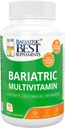 Bariatric Multivitamine with Iron for Post- Gastric Bypass & Sleeve Surgery, Suplementy energii, 90 Tablets, 24 Esential Nutrigents, Preparted by Bariatric Surgeons per ASMBS Guidelines