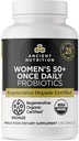 תזונה עתיקה regenerative אורגני מוסמך Probiotics עבור נשים 50+, Probiotics נשים 50 + פעם יומית, בריאות עיכול ותמיכה מערכת החיסון, 25 מיליארד CFUs * Per המשרת, 30 Count Count Count