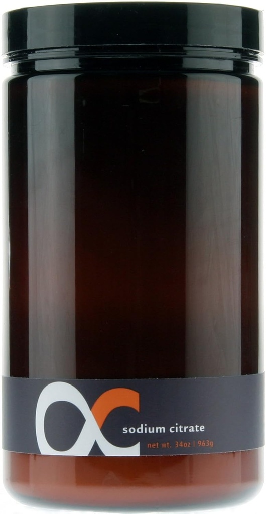 4mular Pure Sodium Citrate di Amber Jar 34 oz