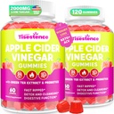 Apple Cider Vinegar Gummies, Keto ACV Gummies for Women and Men, Apple Cider Vinegar Supplement with Green Tea, B12, Probiotic for Detox Cleanse, Metabolism & Digestive Health, Vegan - 2 Months Supply