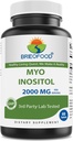 Brieofood Myo Inositol 2000 mg vienam padavimui - 60 tablečių - 3-ioji šalis Teed