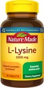 성격은 L-Lysine 1000 mg, 규정식 보충교재, 60의 정제, 60의 일 공급을 만들었습니다
