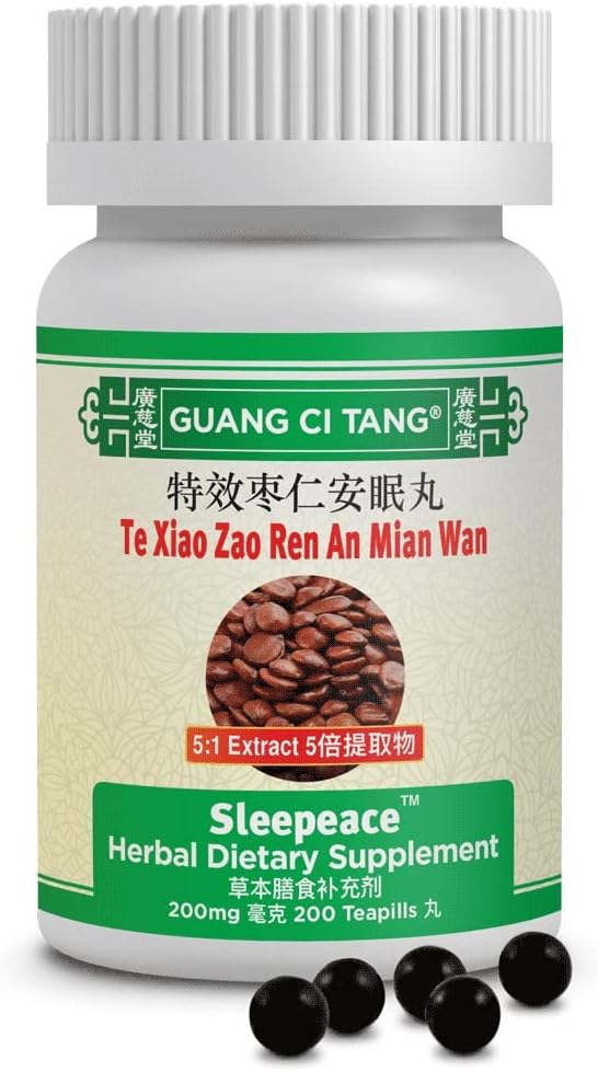 Guang Ci Tang ActiveHerb - Sleepeace Te Xiao Zao Ren an Mian Wan - 200 tabletiek