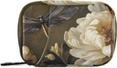 Floral Dragonfly Pill Case Box для подорожей, Щотижневий портативний підвіконня Організатор Доповнення власника