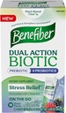 Benefiber Dual Action Biotic Plus Stres Relief, 18 Count Stick Packs