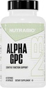 NutraBio Alpha GPC, Brain Support & Imported Memory Function, 300mg - 60 Зеленчукови капсули