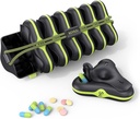 Heti Pill Organizer 3-szor egy nap, Nagy Travel Pill Box 7 nap, Eltávolítható Napi Pill Case, Vitamins Supplement Medicine Organizer Box, Pill Container Holder