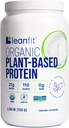 LeanFit Organic Plant- Based Protein, Neochucené, 21g Vegan Protein, 26 Služeb, 1.58 Libra (715g) Tub, Nízká kalorie, Soy- Free, Gluten- Free, Laktóza Free, Sugar- Free, Non-GMO