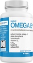 UNIVE E.C. Grace Company Omega E+ - Fish Oil Supplement - Marine Omega-3 rasvahapot, E-vitamiini, D3-vitamiini ja CoQ10 - auttaa tukemaan sydän, aivot ja ihon terveys - 60 Softgels