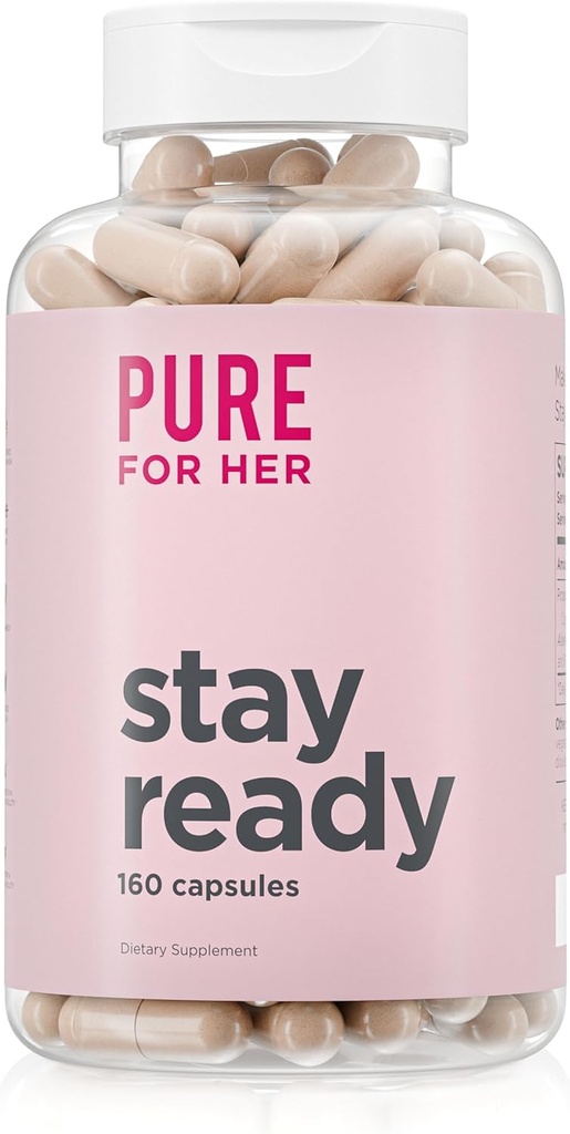 Pure for Her Vegan Stay Ready Fiber Supplement for Women 
