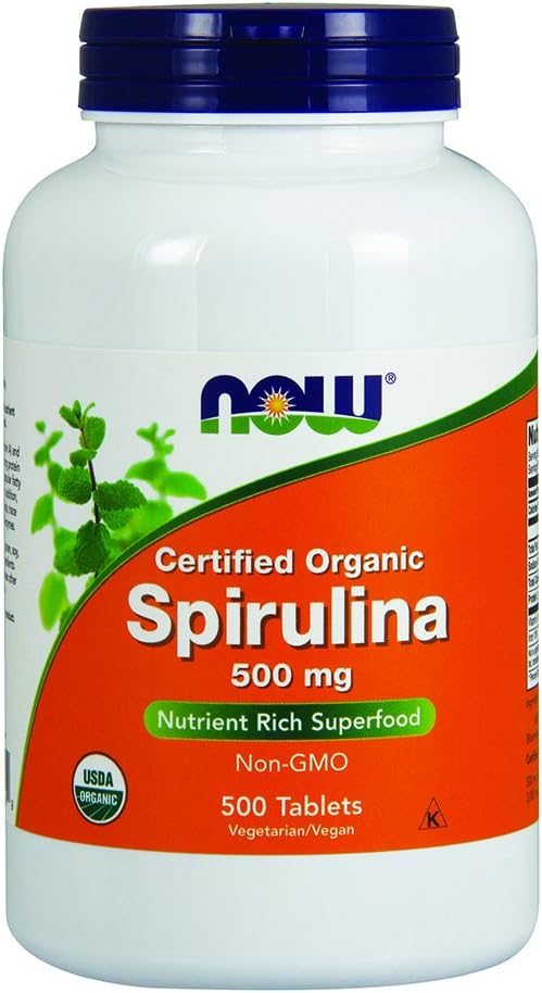 Spirulina 500 mg, 500 tabletta