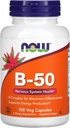 ปัจจุบัน วิตามิน B-50 mg, 100 Veg Capsuls