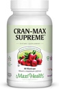 Maxi-Health CranMax Supreme Cranberry Supplement Capsules - Urinary Tract and Immune Support - 60 Count - 1 mesiac dodávky