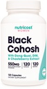 Nutricost Black Cohosh for Women (660mg) 120 Capsules, Gluten-Free | With Don Quai, DIM, and Chaste Berry, Veggie Caps, GMO-Free