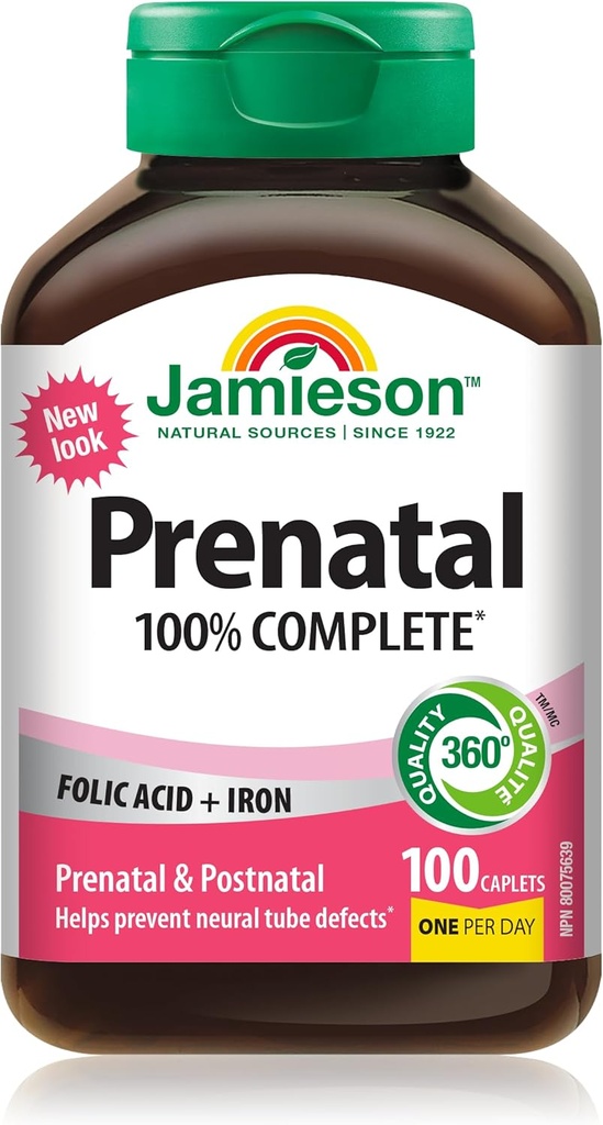 Jamieson Multivitamine Prenatale 100Caplete