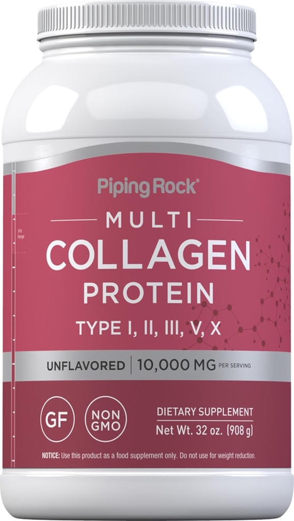 Piping Rock Multi Collagen protein Powder = 32oz ================ =======================================================================================================================================================================================================================