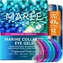 MAREE Eye Gels - Pads Under Eye Patches for Puffy Eyes and Dark Circles with Collagen & Hyaluronic Acid - Anti Wrinkles Under Eye Masks Skincare Treatment for Puffiness & Bags - Parches Para Ojeras