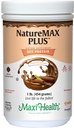 Maxi-Health NatureMAX Plus Energy Support Drink Soy Protein Powder - Sugar Free Diet Supplement - 20g Protein Per Serving - Natural Chocolate Flavor - Kosher Vitamin - 1lb