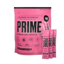 PRIME HYIO+ Sticks Strawberberry Watermen Çydtion Sol Serve Sticks ground Electrolyte Powder on The Go eur- 2008- 2009 Sugar Caffeine-Free Vegan Myn 16 Sticks