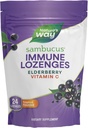 Príroda a spôsob Sambucus Immune Lozenges, vysoká potencia vitamín C, baza, 24 Tropical Aromed Lozenges (Backaging May Vary)