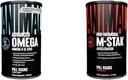 Animal Omega 3 & 6 Supplement 30 dagers pakke M-Stak Ikke-Hormonal Hard Gainers Muskelbygging Stack 21 greve