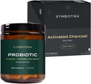 CYMBIOTIKA Probiotic 50 mil milions de milions de dòlars CFU i Activad Charcoal Aplid suplementari, implementació de salut per a homes i dones, Stomach Detox i Ajuda als gasos & Bloing, fàcil d' usar