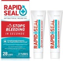 Wound Gel (2 tubos) | Stops Bleeding in Seconds | Ideal para cortes, Scrapes e Razor Nicks para primeiros auxilios de emerxencia