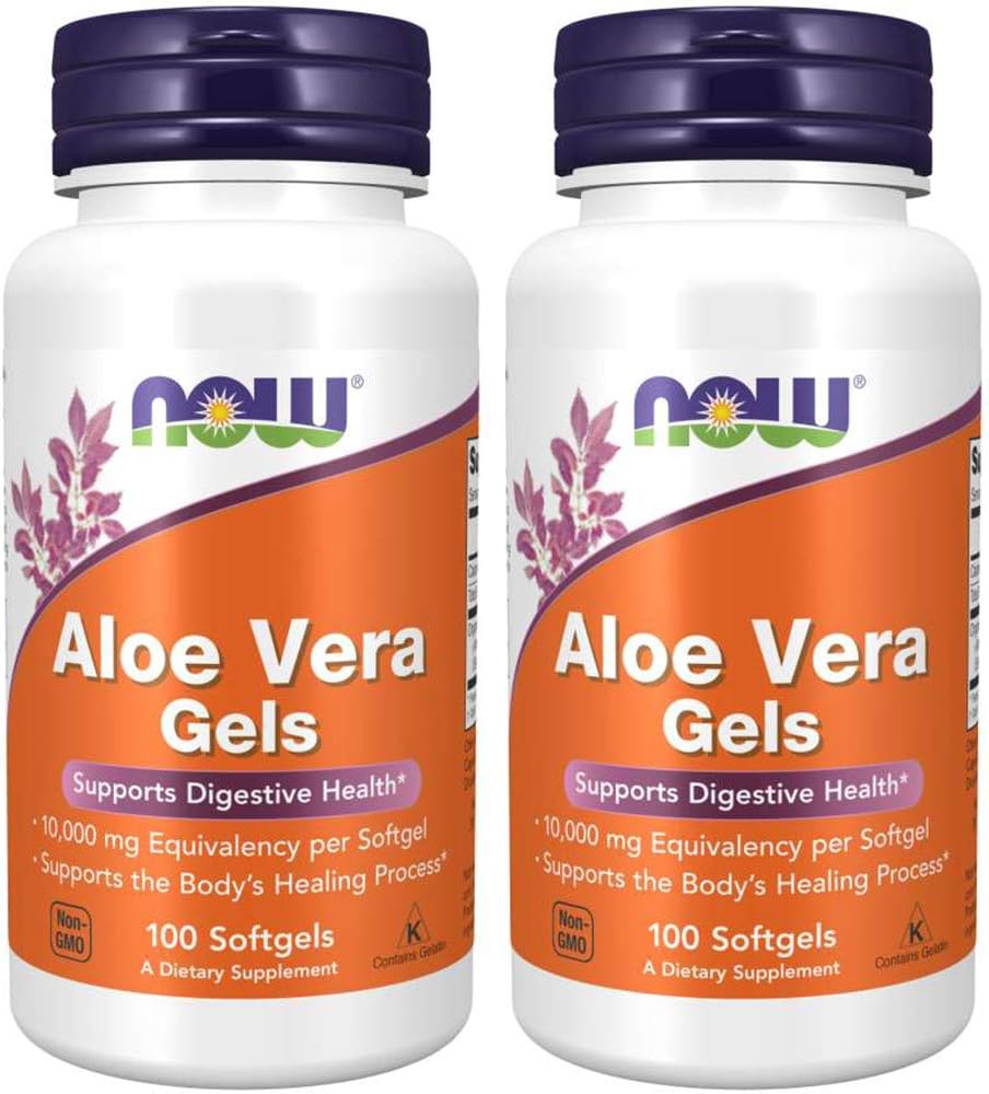 Zdaj Foods Aloe Vera, 100 softgels 2 pakiranje