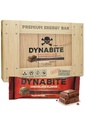 DYNABITE Premium Energy Bars (10 Count, Chocolate) | Low Carb Protein Bars w / Plant-baserade ingredienser | Gluten-Free Meal Replacement Bar | Zero Sugar Protein Bars | High Protein Snacks Meal Bars