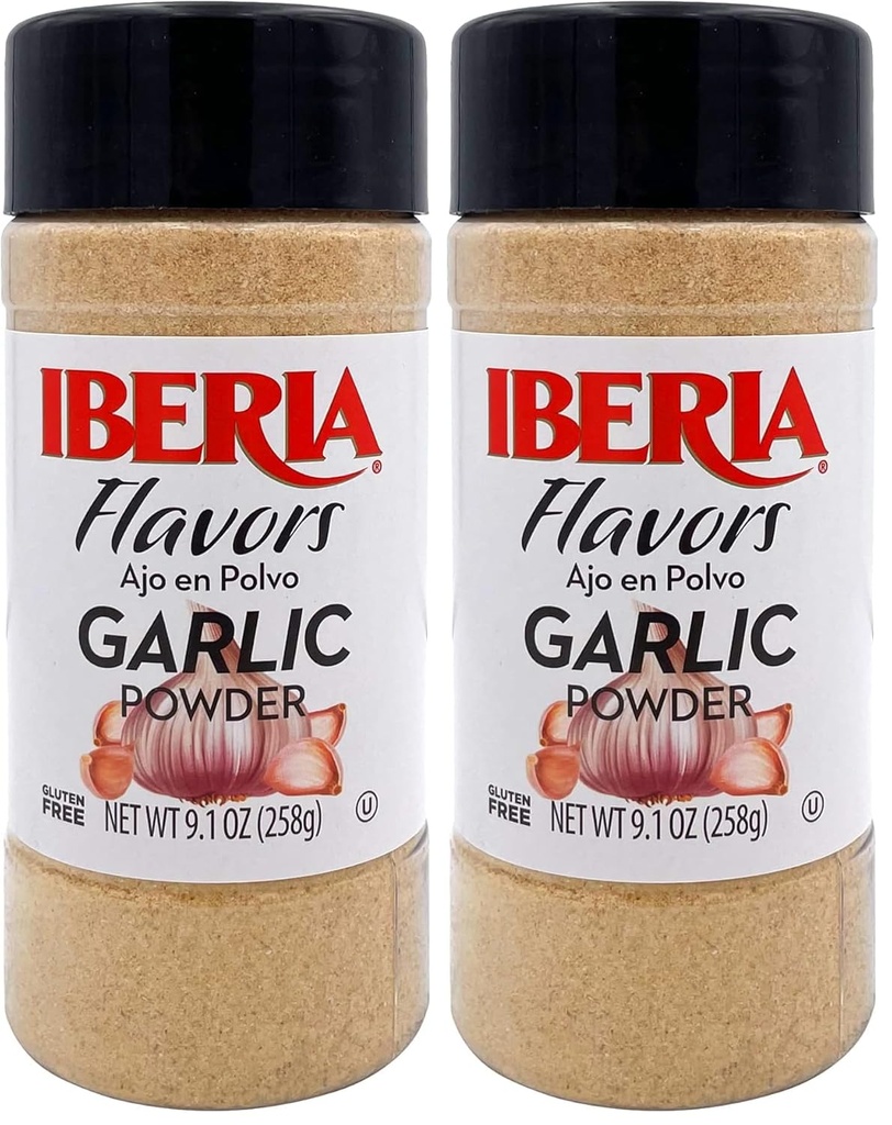 Iberia hvidløg pulver, 9, 1 Oz (pakke med 2)