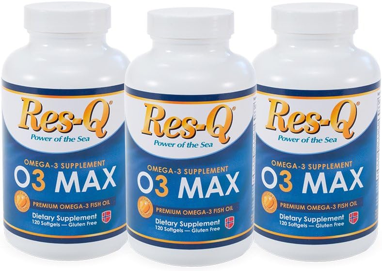 Res-Q O3 MAX Омега-3 Капсулы (3 pk)