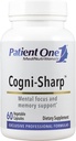 Pacjenta One Cogni- Sharp XI124; Suplement do wsparcia Cognition, Focus and Mental Clarity * XI124; z Gingko, Lwie 's Mane, Bacopa i więcej XIR 124; 60 Kapsułki