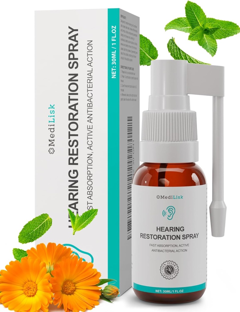 Medilisk audio restauration Spray Earwax Cleaning & Ear Care Solution