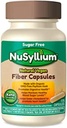 NuSyllium Psyllium Husk Cápsulas, Orgânico, USDA Açúcar Grátis, Vegan, 175 Contagem, Keto-Friendly Dietary Fiber Supplement, Ajuda a promover a saúde digestiva*