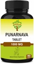 Punarnava Tablets 90 Tablets, 1000 mg| 45 Days Supply| Herbal Tablets| Herbal Supplements| Vegan | Boerhaavia diffusa | from India