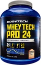 BODYTECH Whey Tech Pro 24 אבקת חלבון - חלבון אנזים תערובת עם BCAA של דלק שריר צמיחה ושיקום, אידיאלי עבור פוסט-Workout שריר בניין - Strawberry Shortcake (5 פאונד)
