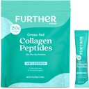 Weitere Lebensmittel Unflavored Collagen Peptide Pulver-Stick-Packs - 100% Grass-Fed, hydrolysiert Typ 1 & 3, 20g Collagen pro Servierung, unterstützt Haut, Haar, Nägel & Gelenke, 8.47 Oz