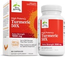 Terry Naturalmente Turmeric 50X - Suplemento dietético para el apoyo a la salud del cerebro y del corazón - Turmérica de estrés extra para la salud inmunitaria - Suplemento No GMO - 60 cápsulas