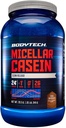 BODYTECH Micellar Casein Protein Powder, Slow Release for Overnight Muscle Recovery - 24 Grams of Protein per Serving - Rich Chocolate (2 Pound)