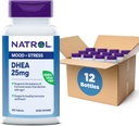 Natrol Mood & Express DHEA 25mg with Calcium, 《平衡某些荷尔蒙水平和Mood支持的饮食补充》,180块平板电脑,180天供应(12包)