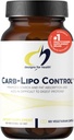 Designs for Health Carb-Lipo Control (ProtectZyme) - Digestive Enzyme to Help Minimize Fat + Starch Absorption and The Digestion of Gluten, Casein - Supports Healthy Body Composition (60 Capsules)