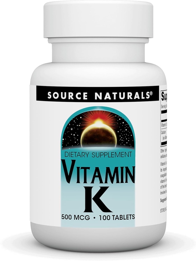 Font Naturals Vitamina K - 500 mcg - 100 taules