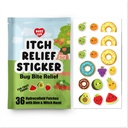 Hydrocolloid Itch Relief Patch, Mosquitos, Ticks, Midges, Sandfles Bug įkandimo Relief, Anti- Itch Patch su Aloe ir Ragų Hazel, Insect įkandimo Relief, Kid- Friendly, Natūralus vaisių tema