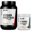 BARE PERFORMANCE NUTRITION BPN Vegan Vanilla Protein + Strong Greens Pineapple Coconut Bundle