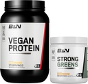 BARE PERFORMANCE NUTRITION BPN Vegan Vanille Proteïne + Sterke Groenen Ananas Coconut Bundle